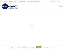 Tablet Screenshot of mayfairschool.co.uk